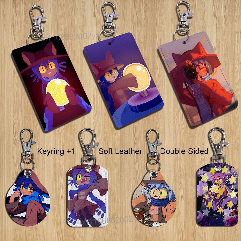 Leather Works - cute Niko game OneShot Holder For