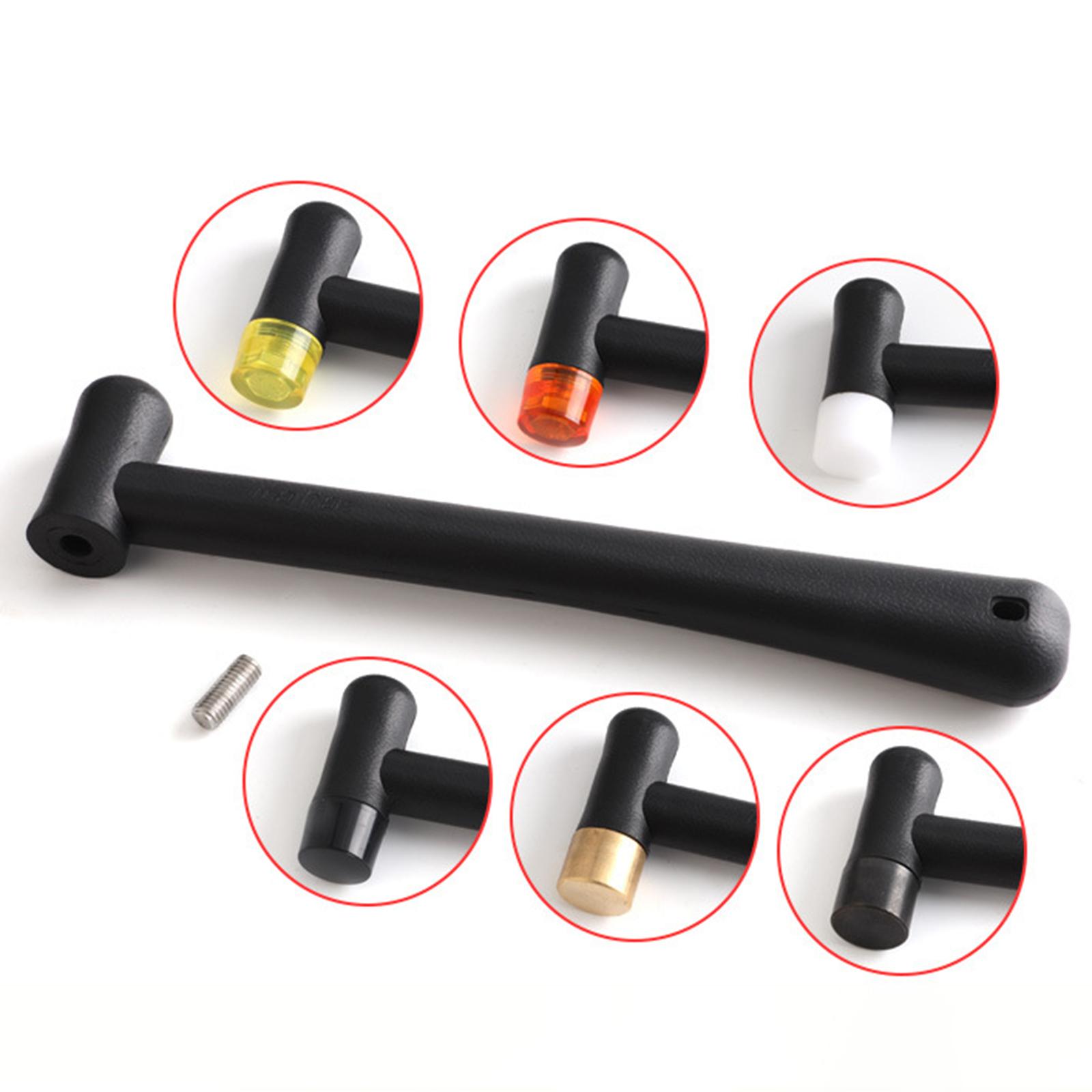 Leatherwork Jobs - Rubber Hammer Set with 6 Heads