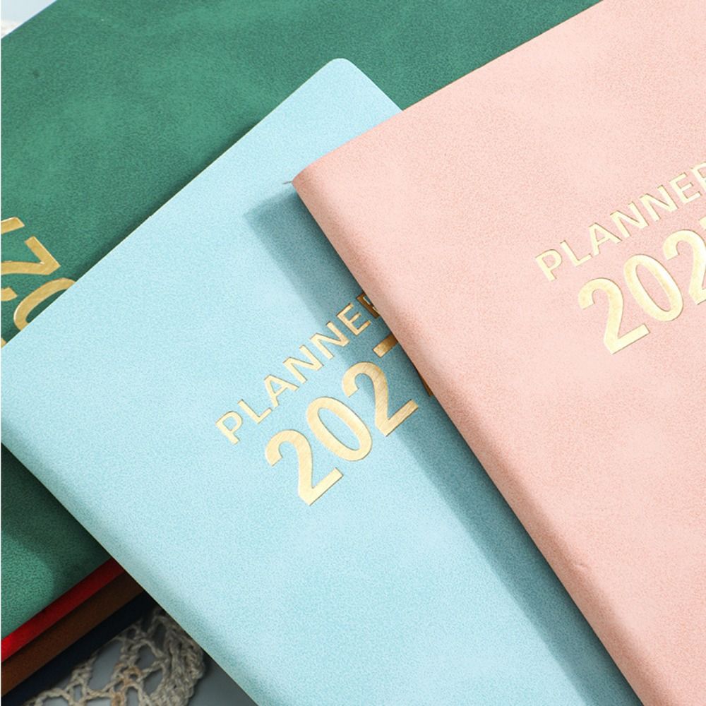 Leatherwork Plans - English 2027 Schedule Planner Notepad A6