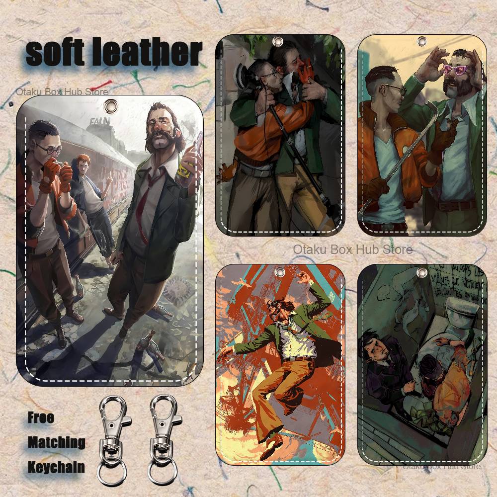 Leather Works - Game D-Disco E-Elysiums Holder Keychain For