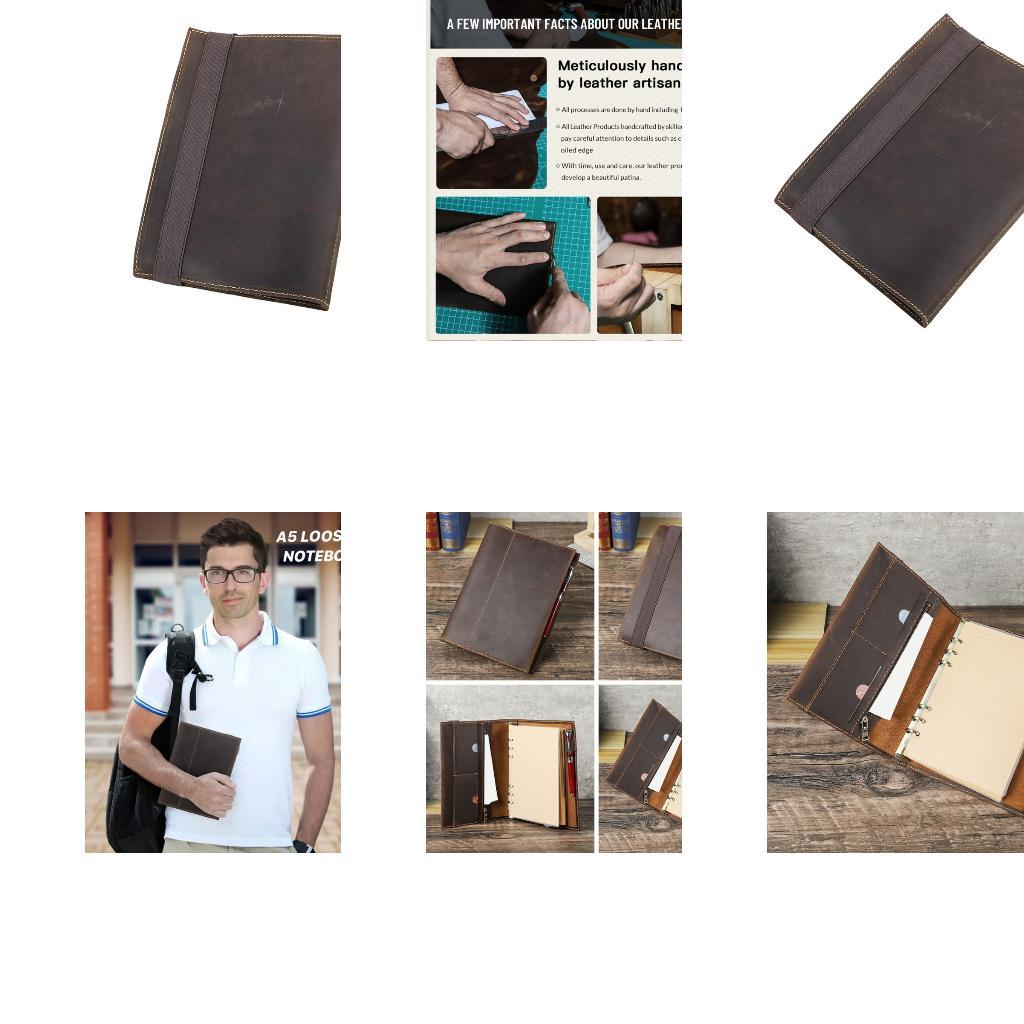 Leatherwork Plans - Journal Cover with Genuine Leather Finish,