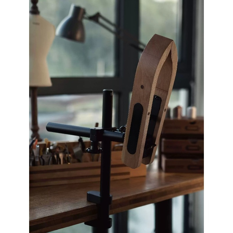 Leatherwork Clamp - Wood Leather Sewing Clamp Stand DIY