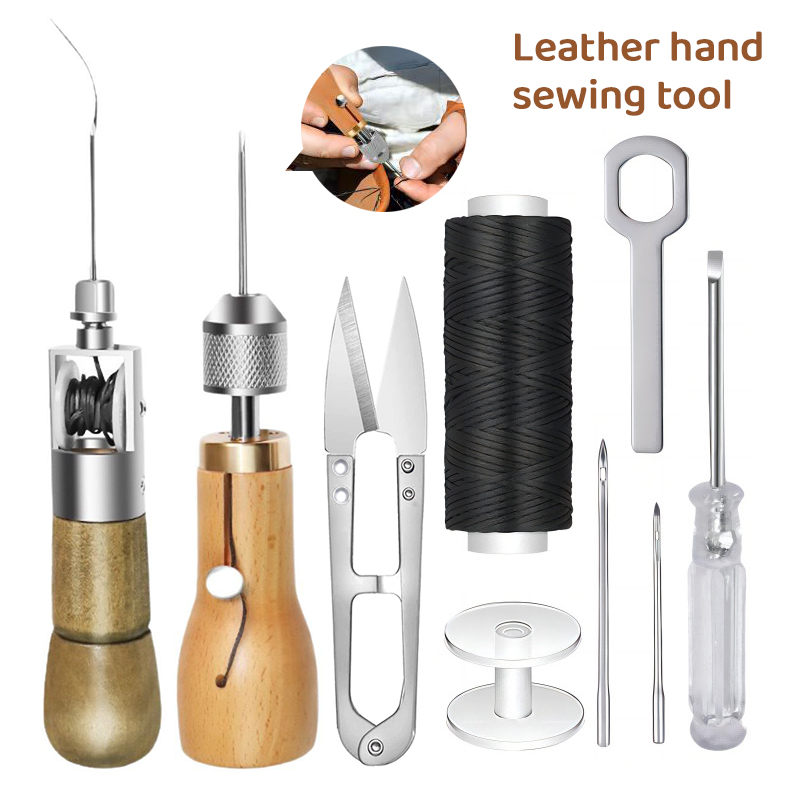 Leatherwork Thread - 8pcs/set DIY Leather Sewing Thread Hand