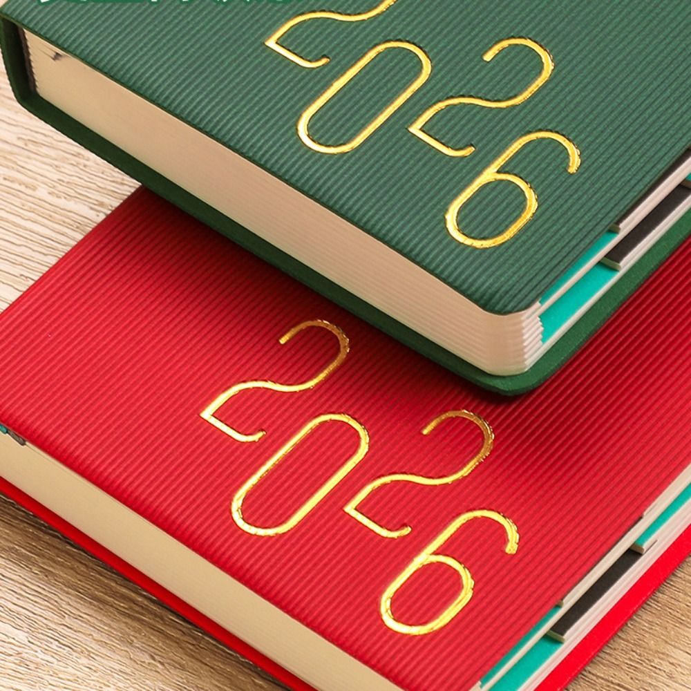 Leatherwork Plans - English 2026 Schedule Planner Notepad 12