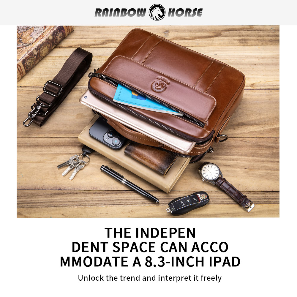 New men's mini crossbody bag,  - Leatherwork Thread review and price