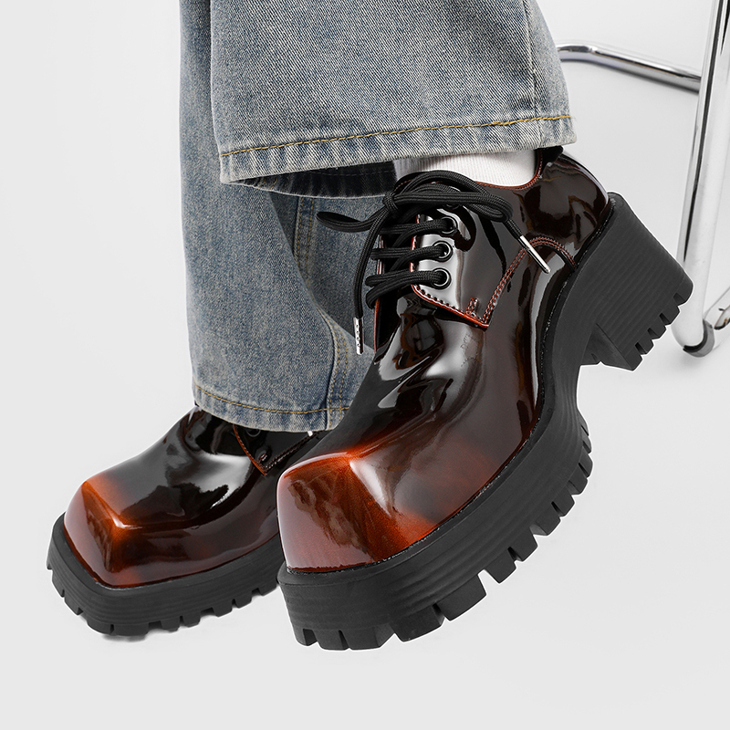 Men's thick soled leather shoe - Leatherwork Designs review and price