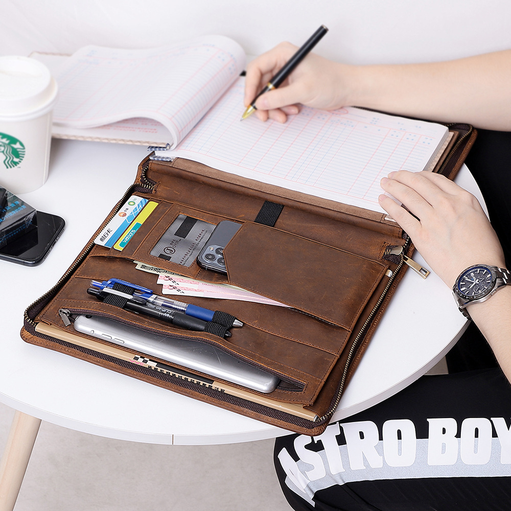 Work Folio for Men and Women G - Leather Work Folio review and price