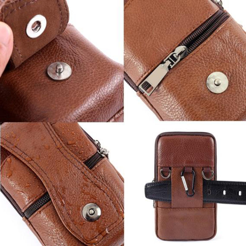 1Pcs Men Cell Phone Belt Pack  - Leatherwork Belt review and price