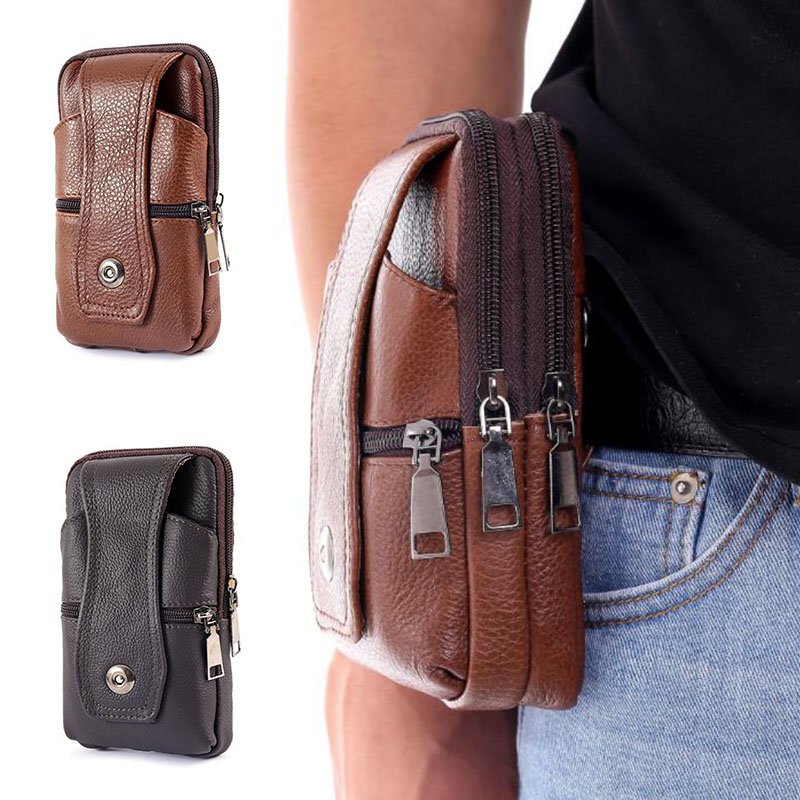 1Pcs Men Cell Phone Belt Pack  - Leatherwork Belt review and price