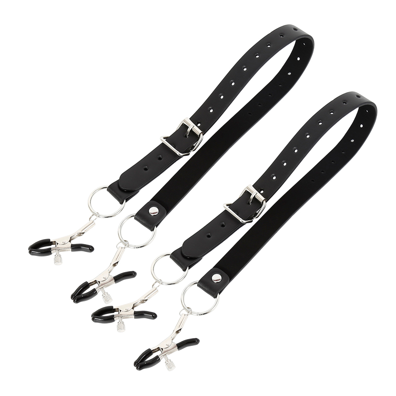 Black Leather Strap Harness La - Leatherwork Clamp review and price