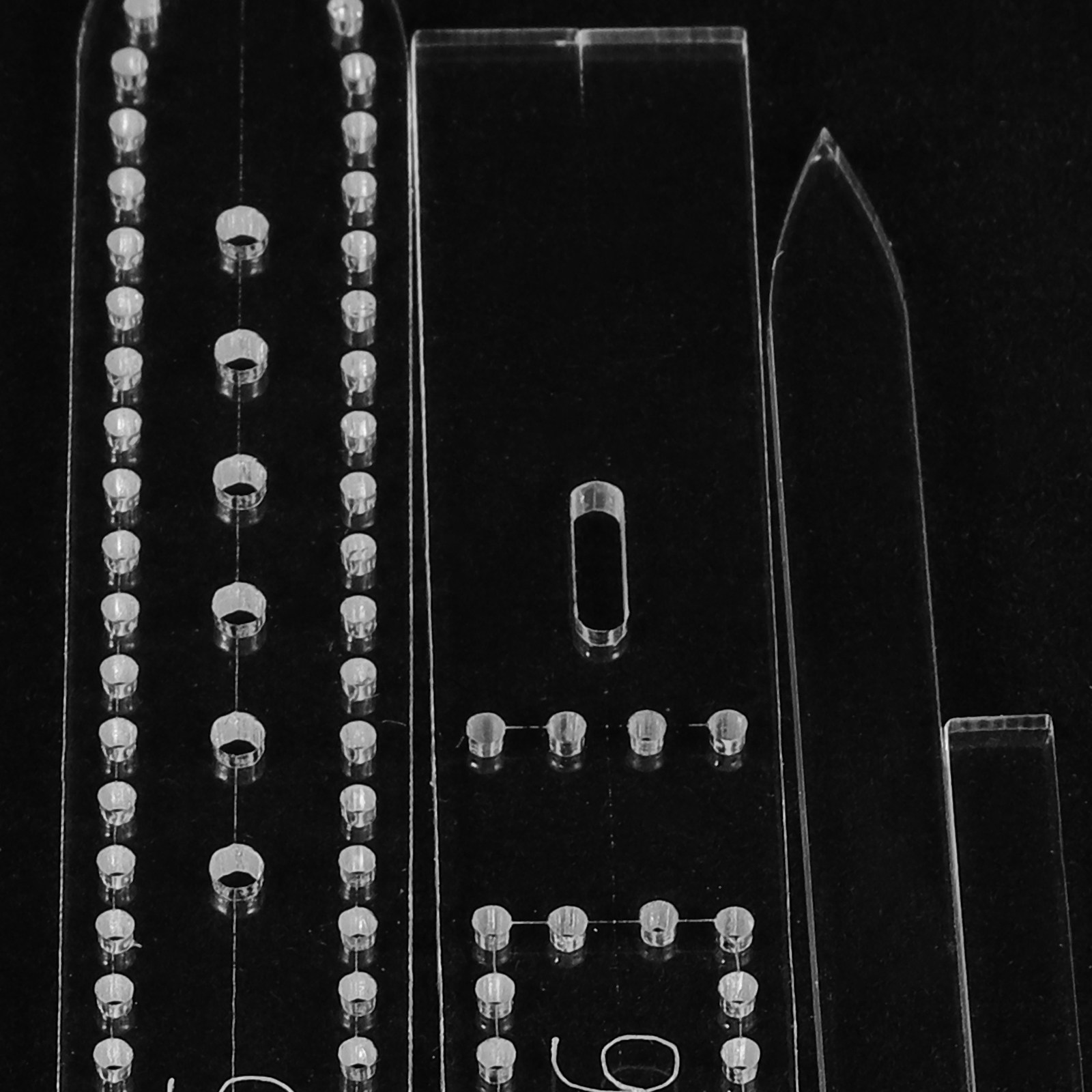 8Pcs Acrylic Watchband Templat - Leatherwork Templates review and price