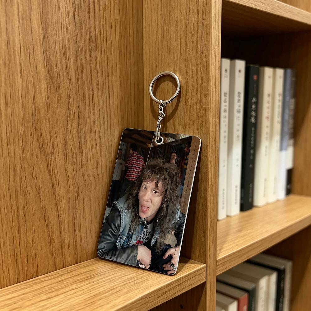 actor J-Joseph Quinn Cat Badge - Leather Works review and price