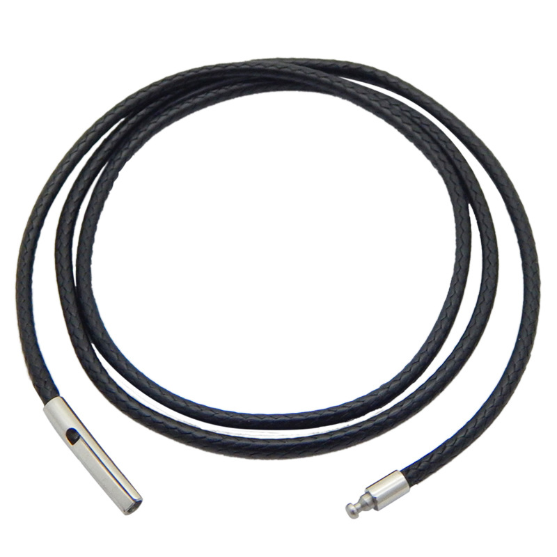 2mm 3mm Black Leather Waxed Co - Leatherwork Thread review and price