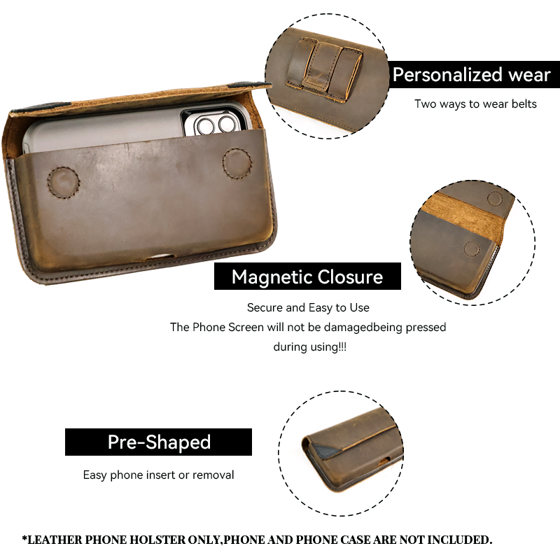 Genuine Leather Waist Bag for  - Leatherwork Belt review and price