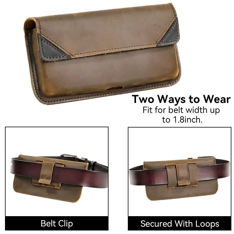 Genuine Leather Waist Bag for  - Leatherwork Belt review and price