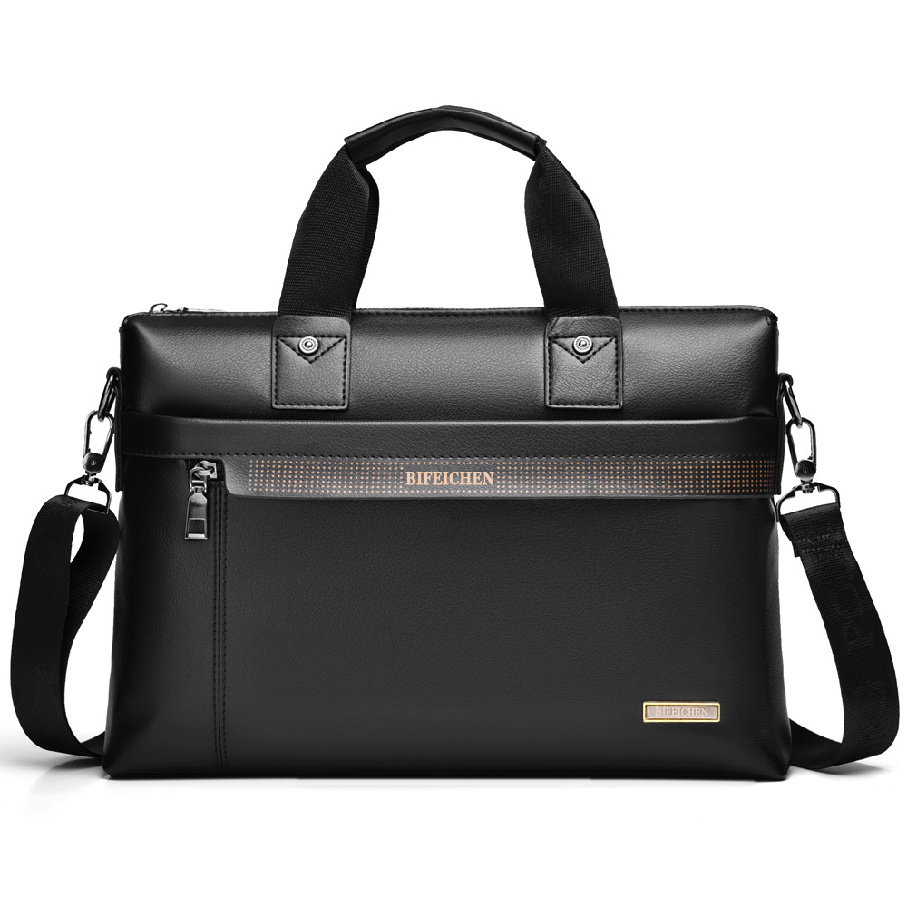 2026 New Men Briefcase High Qu - Leather Work Laptop Bag review and price