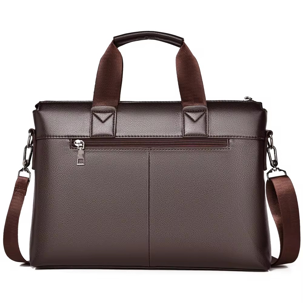 2026 New Men Briefcase High Qu - Leather Work Laptop Bag review and price