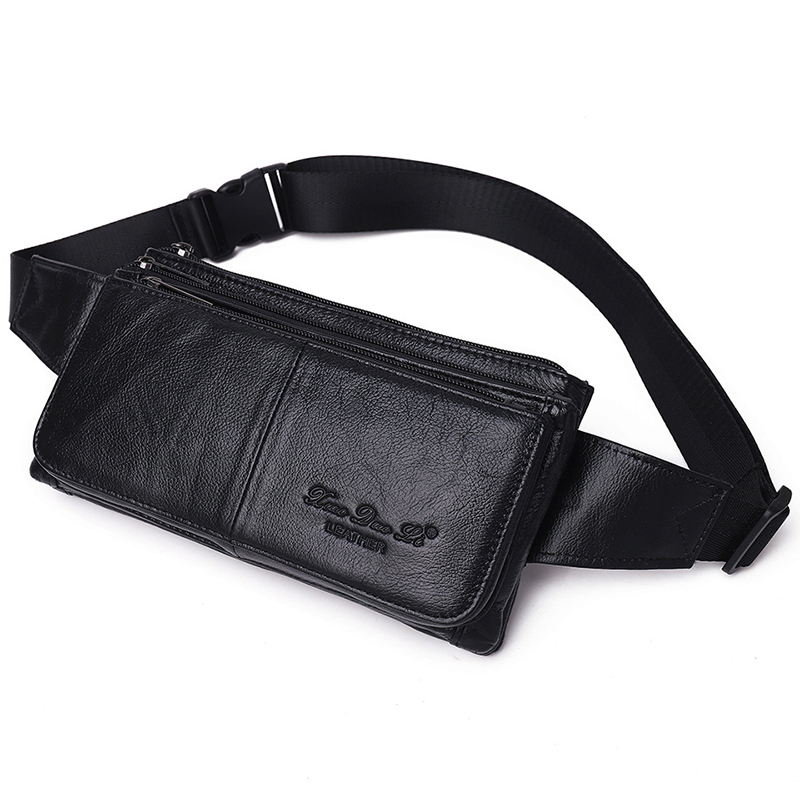 Men Waist Fanny Pack Belt Hip  - Leatherwork Belt review and price