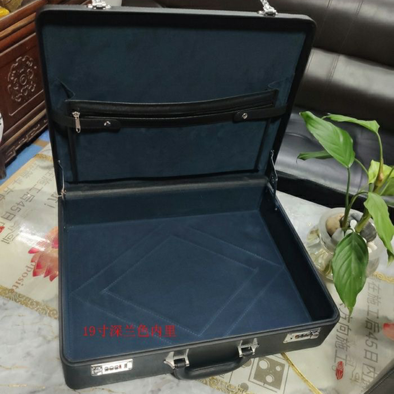 Password Box Multi-function Po - Leather Work Laptop Bag review and price