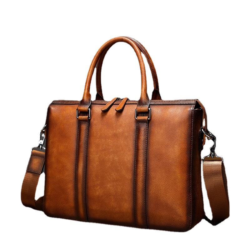YETTIES Business Top Grain Lea - Vintage Leatherwork review and price