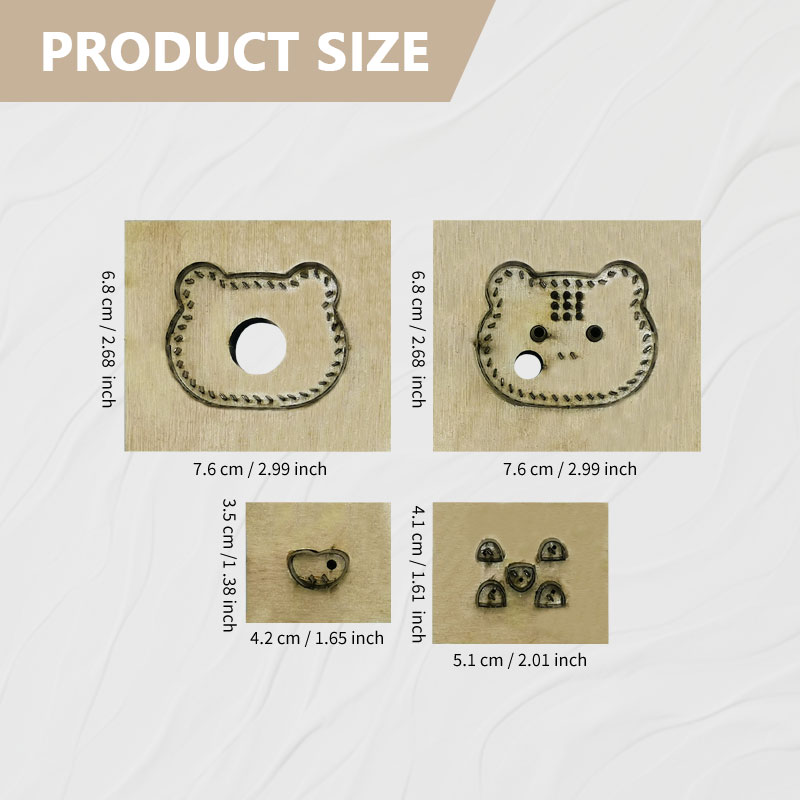 Tiger Four-Piece Set Leather K - Leatherwork Templates review and price