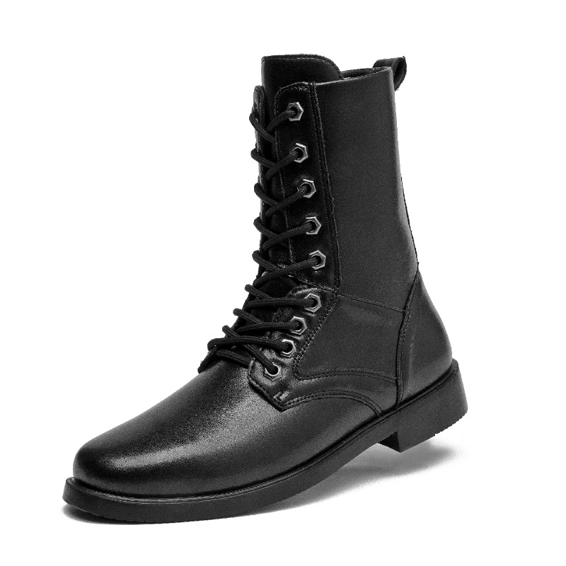 High-top Leather Boots Outdoor - Leather Work Boots review and price