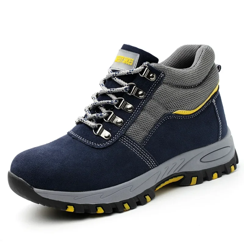 High Quality Men Safety Boots  - Leather Work Boots review and price