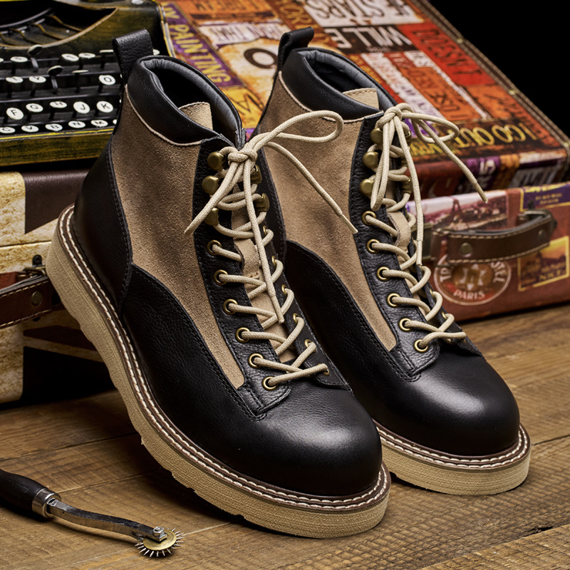 Men's Short Toe Work Boots, Am - Vintage Leatherwork review and price