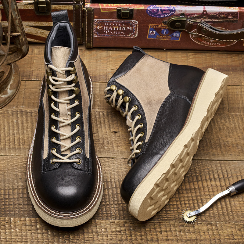 Men's Short Toe Work Boots, Am - Vintage Leatherwork review and price