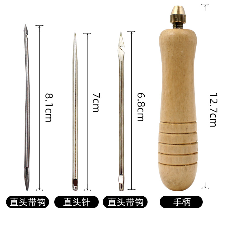 1Set DIY Leather Sewing Awl Ne - Leatherwork Thread review and price