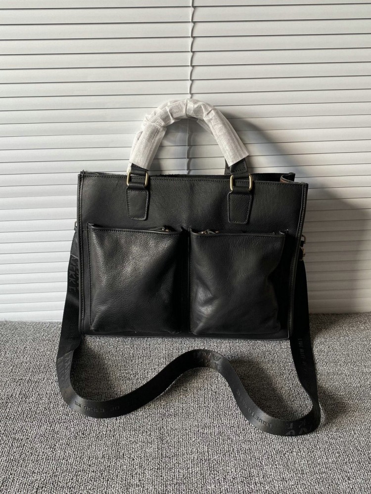 Vintage Cowskin Mens Briefcase - Vintage Leatherwork review and price