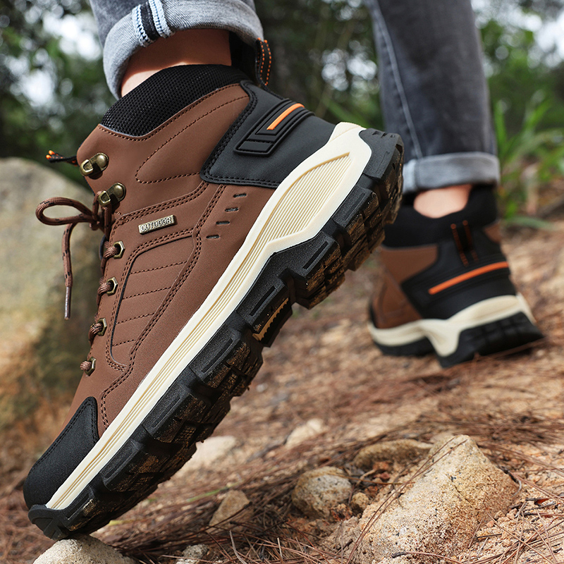 New Autumn Men's Boots Fashion - Leather Work Boots review and price