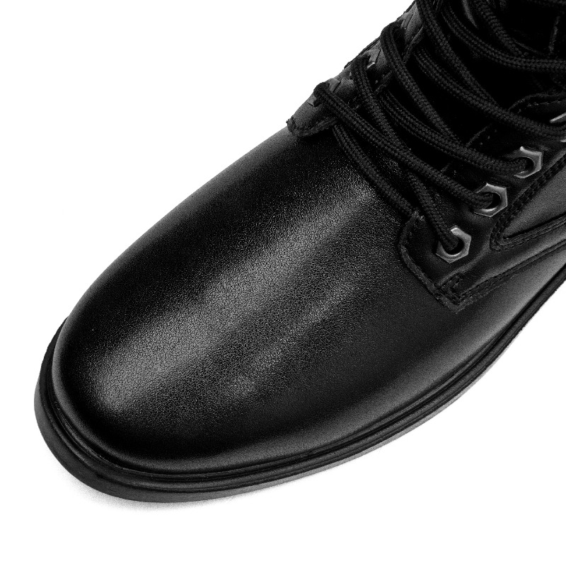 MAIJIAKA High-top Leather Boot - Leather Work Boots review and price