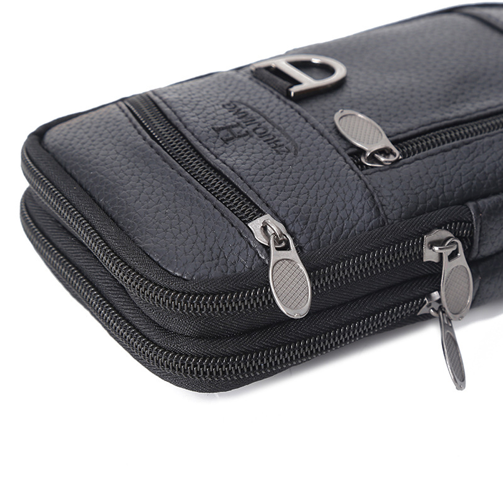 Men Waist Bag Mobile Phone Bag - Leatherwork Belt review and price