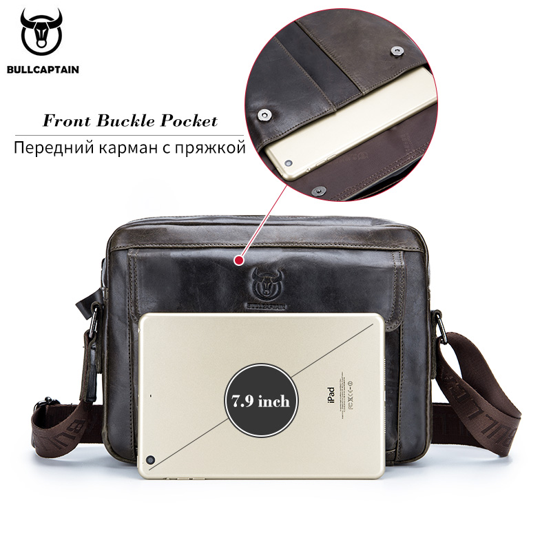 BULLCAPTAIN Genuine Leather Me - Leather Work Laptop Bag review and price
