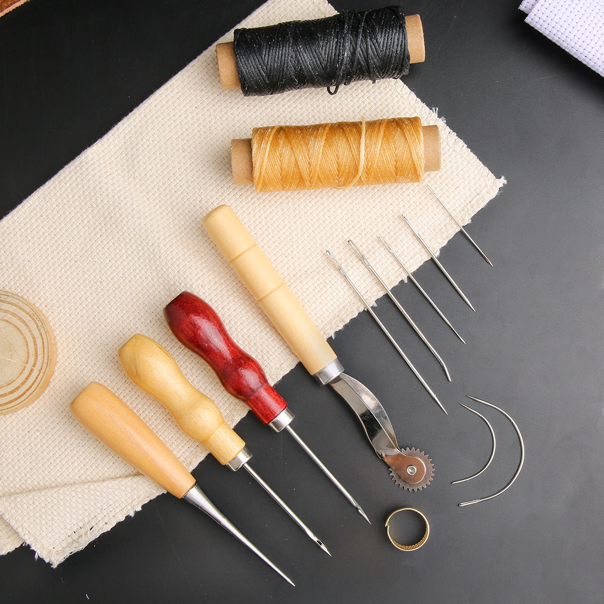 13 Pcs Leather Sewing Set Hand - Leatherwork Thread review and price