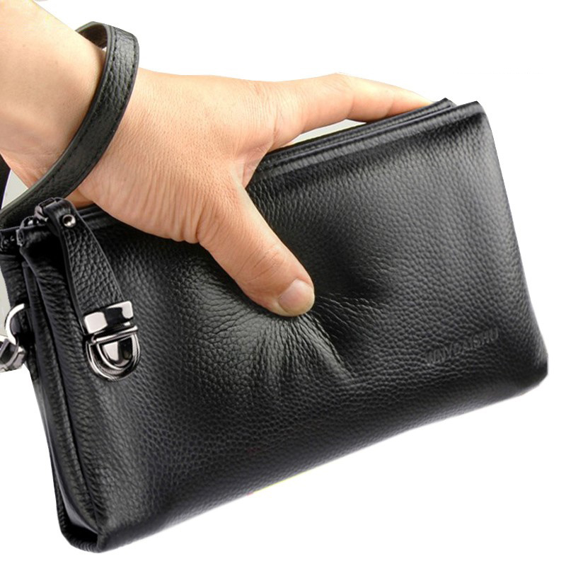 2025 Hand Bag Men Real Cowhide - Leatherwork Clamp review and price