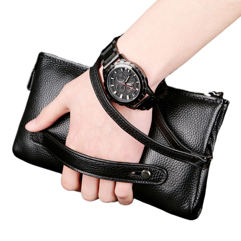 2025 Hand Bag Men Real Cowhide - Leatherwork Clamp review and price
