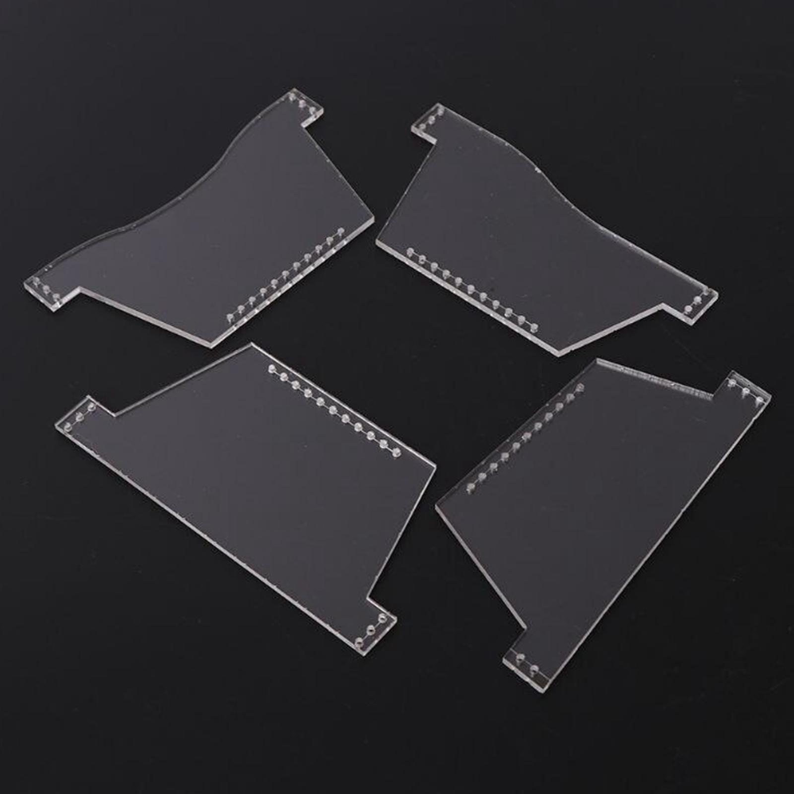Acrylic Leather Wallet Card Ba - Leatherwork Templates review and price