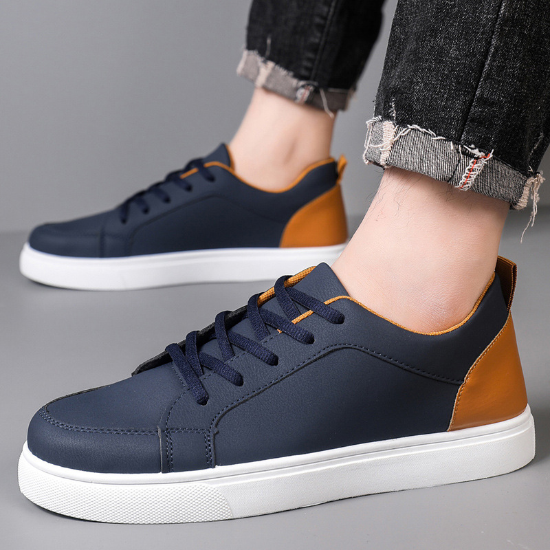 Men's Faux Leather Skate Shoes - Leatherwork Clamp review and price