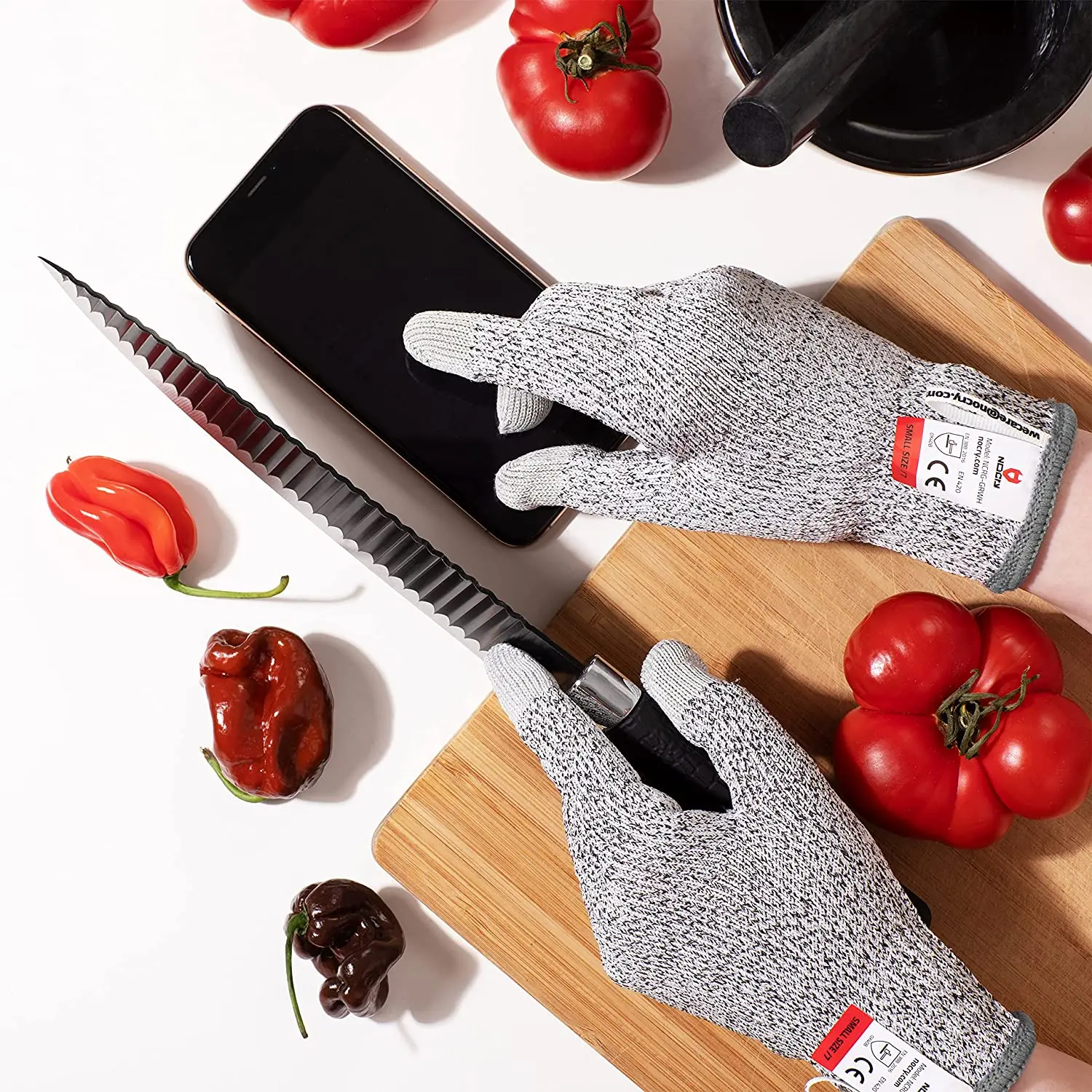 Cut Resistant Gloves Level 5 w - Leatherworking Leveling review and price