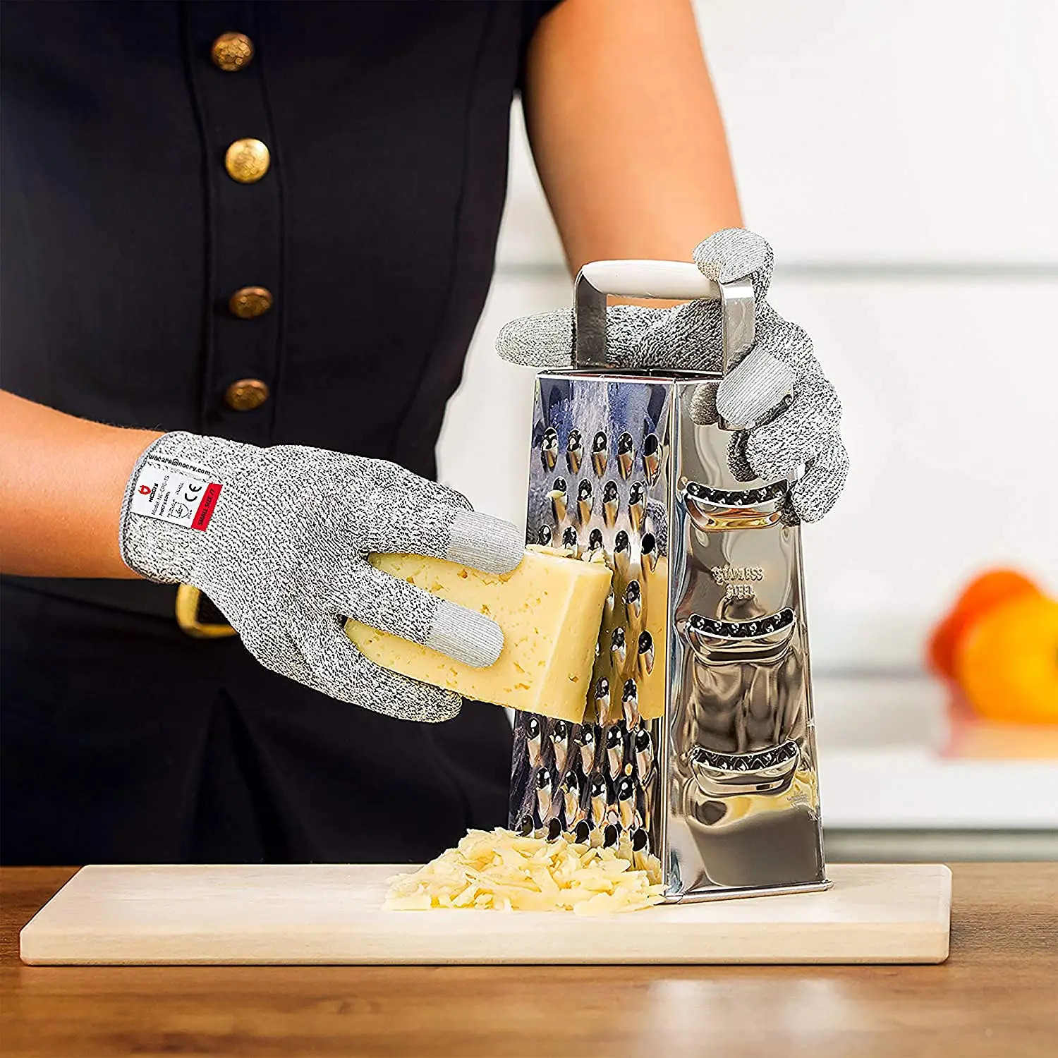 Cut Resistant Gloves Level 5 w - Leatherworking Leveling review and price