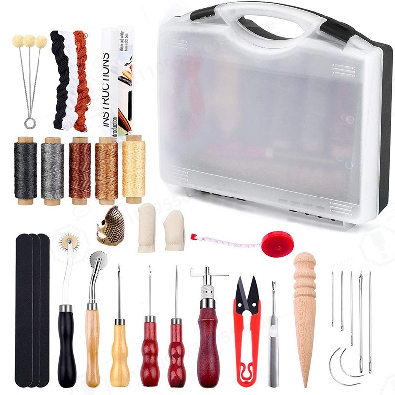 DIY Leather Craft Hand Sewing  - Leatherwork Thread review and price