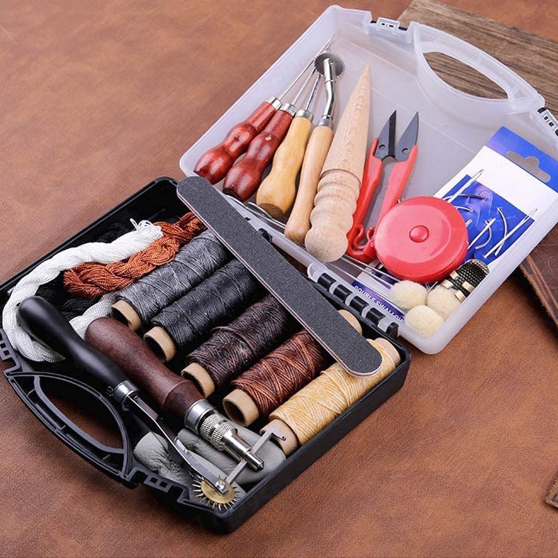 DIY Leather Craft Hand Sewing  - Leatherwork Thread review and price