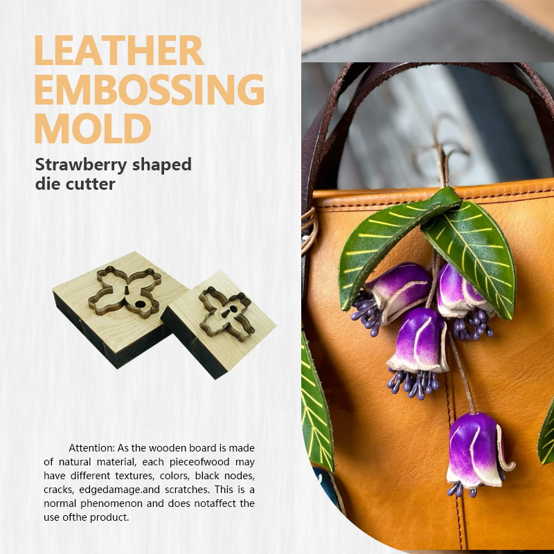Large And Small Bell Flower Le - Leatherwork Templates review and price