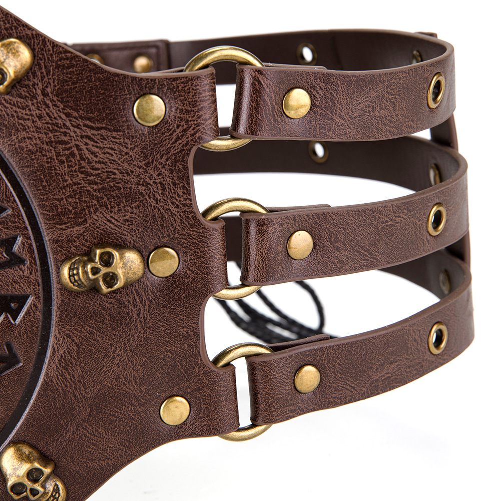 Medieval wide corset belt, Vik - Leatherwork Belt review and price