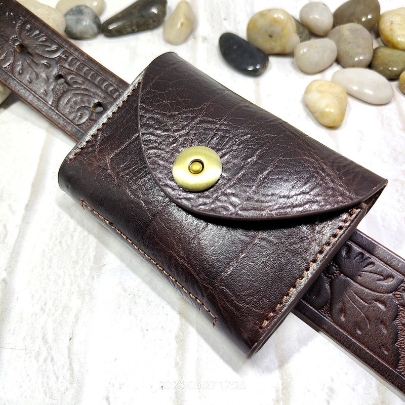 Blongk Mini Waist Bag Thin Bel - Leatherwork Belt review and price