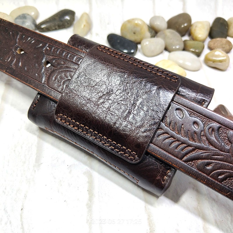Blongk Mini Waist Bag Thin Bel - Leatherwork Belt review and price