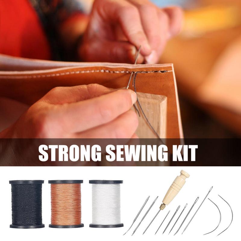 Leather Stitching Kit Heavy Du - Leatherwork Thread review and price