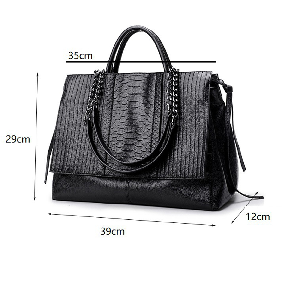 Elegant Tote Bag With Zipper,  - Vintage Leatherwork review and price